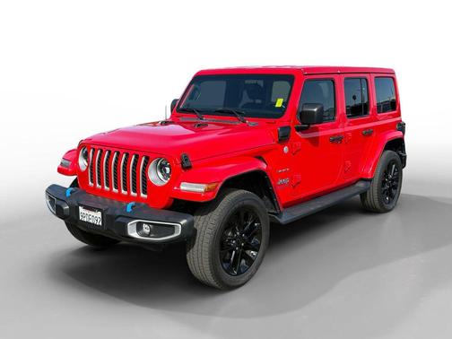 Firecracker Red Clearcoat 2023 Jeep Wrangler 4xe Sahara