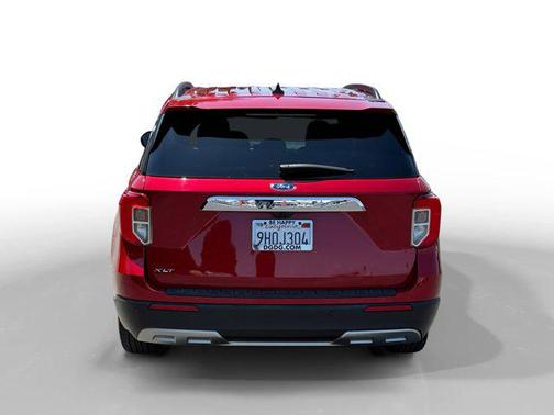 Rapid Red Metallic Tinted Clearcoat 2023 Ford Explorer XLT
