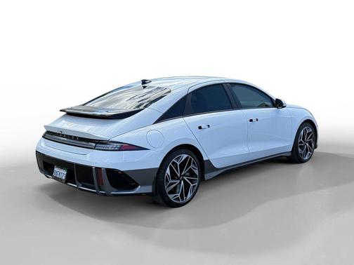 Serenity White 2025 Hyundai IONIQ 6 SEL
