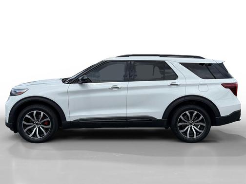Star White Metallic Tri-Coat 2020 Ford Explorer ST