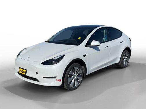 Pearl White Multi-Coat 2023 Tesla Model Y Long Range Dual Motor All-Wheel Drive