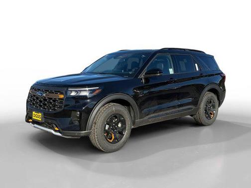 Agate Black Metallic 2026 Ford Explorer Tremor