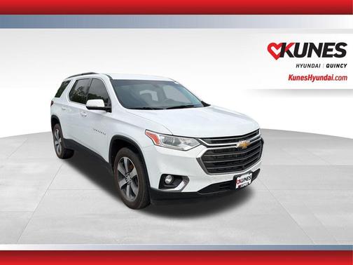 Summit White 2020 Chevrolet Traverse LT Leather