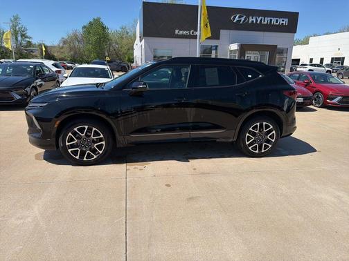 Black 2025 Chevrolet Blazer RS