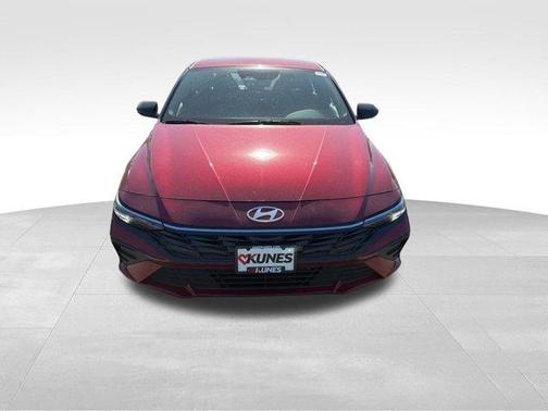 Red Metallic 2025 Hyundai ELANTRA HEV SEL