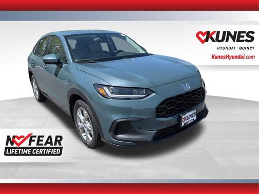 Blue 2024 Honda HR-V LX