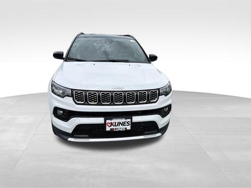 Bright White Clearcoat 2025 Jeep Compass Limited
