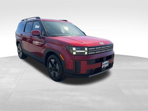 Red 2026 Hyundai SANTA FE HEV SEL