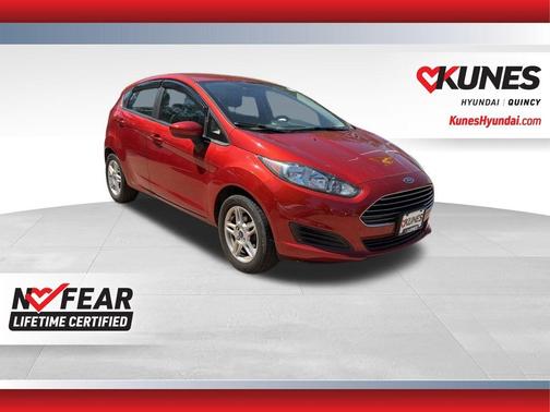 Chili Pepper Red 2018 Ford Fiesta SE