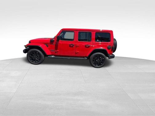 Firecracker Red Clearcoat 2025 Jeep Wrangler 4xe Sahara