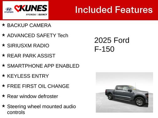 Gray Metallic 2025 Ford F-150 XLT