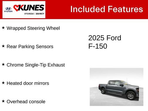 Gray Metallic 2025 Ford F-150 XLT