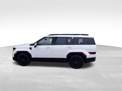 White 2026 Hyundai SANTA FE HEV Calligraphy