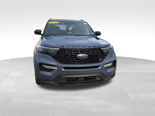 Blue 2021 Ford Explorer ST