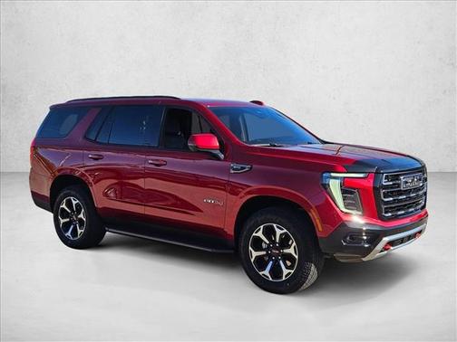 Volcanic Red Tintcoat 2025 GMC Yukon 4WD AT4