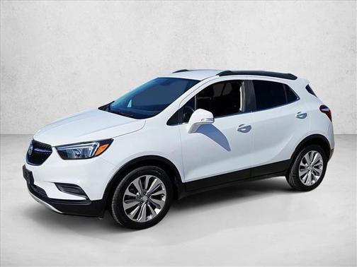 Summit White 2017 Buick Encore Preferred