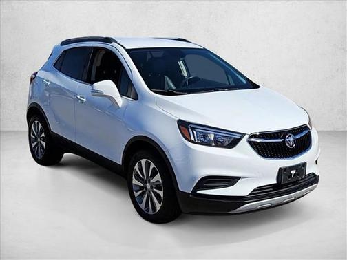 Summit White 2017 Buick Encore Preferred
