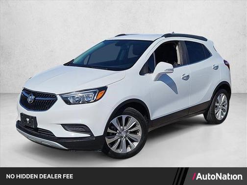 Summit White 2017 Buick Encore Preferred