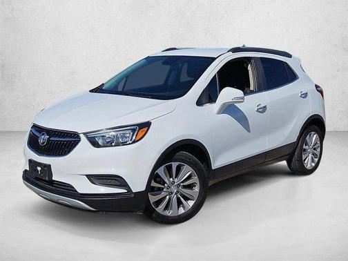 Summit White 2017 Buick Encore Preferred