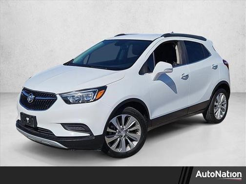 Summit White 2017 Buick Encore Preferred