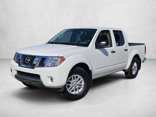 Glacier White 2021 Nissan Frontier SV