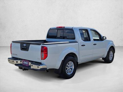 Glacier White 2021 Nissan Frontier SV