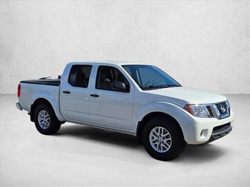 Glacier White 2021 Nissan Frontier SV