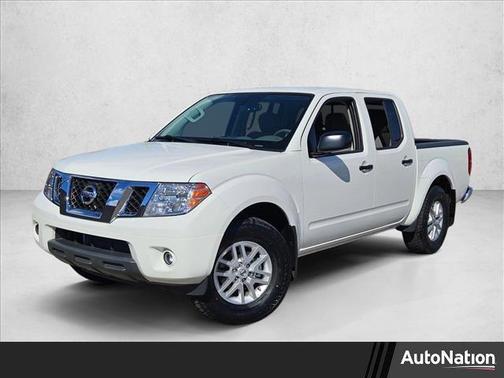 Glacier White 2021 Nissan Frontier SV