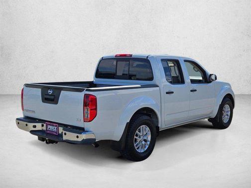 Glacier White 2021 Nissan Frontier SV