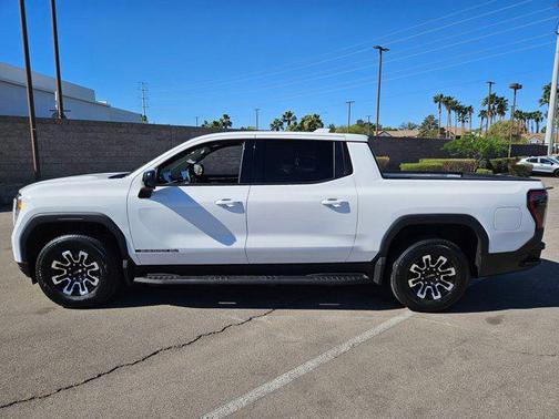 Summit White 2026 GMC Sierra EV Extended Range Elevation