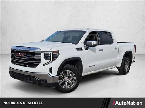 Summit White 2024 GMC Sierra 1500 SLT
