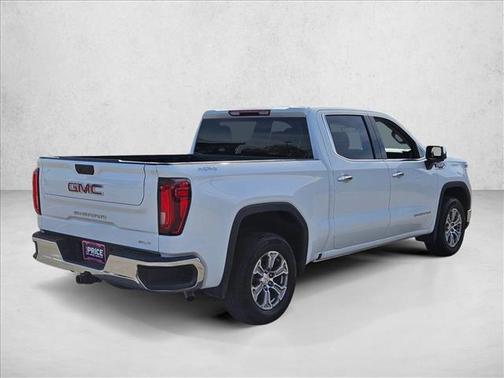 Summit White 2025 GMC Sierra 1500 SLT