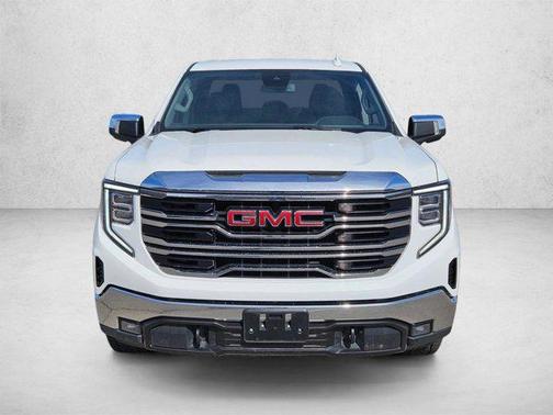 Summit White 2025 GMC Sierra 1500 SLT