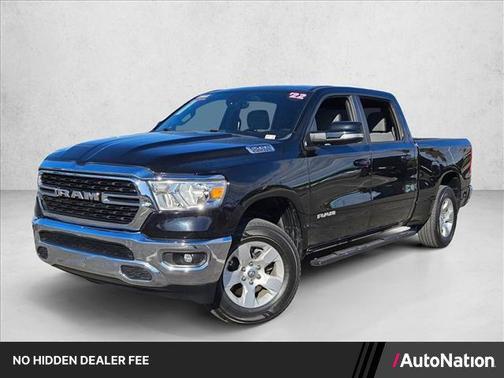 Diamond Black Crystal Pearlcoat 2022 RAM 1500 Big Horn/Lone Star