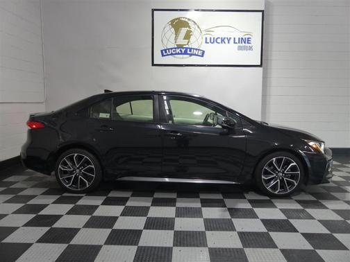 Black Sand Pearl 2020 Toyota Corolla SE