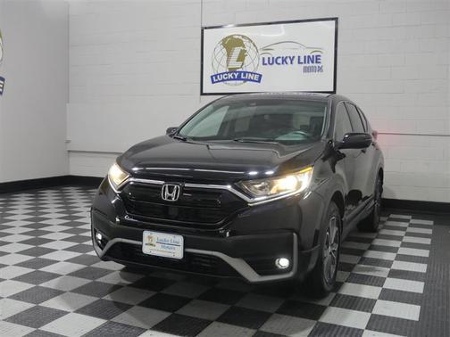 Crystal Black Pearl 2022 Honda CR-V AWD EX