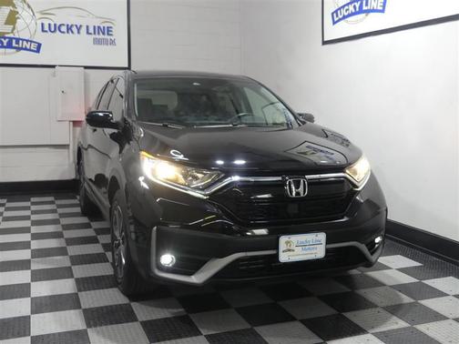 Crystal Black Pearl 2022 Honda CR-V AWD EX