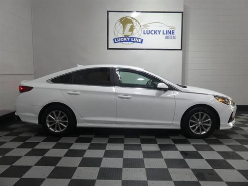 Quartz White Pearl 2019 Hyundai SONATA SE