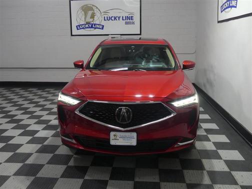 Performance Red Pearl 2022 Acura MDX Technology Package