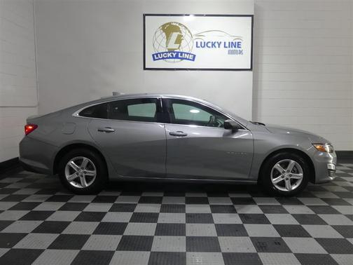 Gray 2024 Chevrolet Malibu FWD 1LT