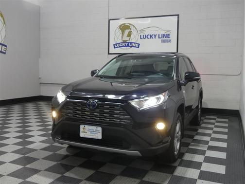 Midnight Black Metallic 2020 Toyota RAV4 Hybrid Limited