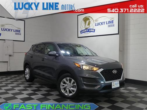Coliseum Gray 2019 Hyundai TUCSON SE
