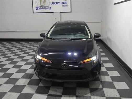 Black 2025 Toyota Corolla LE