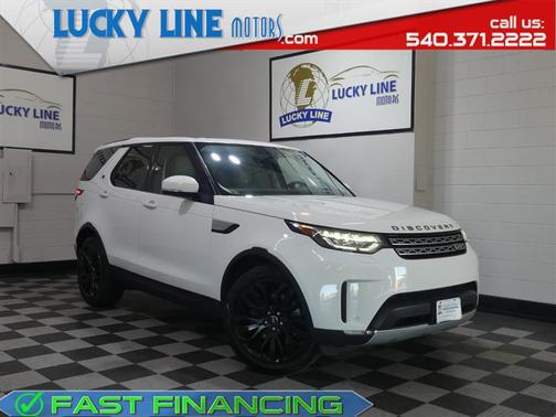 White 2017 Land Rover Discovery HSE