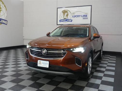 Burnished Bronze Metallic 2021 Buick Envision FWD Preferred