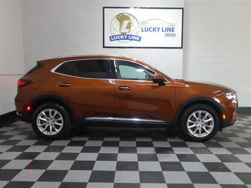 Burnished Bronze Metallic 2021 Buick Envision FWD Preferred