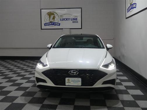 Quartz White 2022 Hyundai SONATA SEL