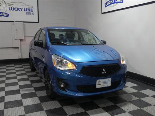 Sapphire Blue Metallic 2020 Mitsubishi Mirage G4 LE
