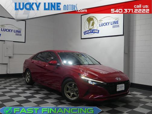 Scarlet Red Pearl 2022 Hyundai ELANTRA SEL