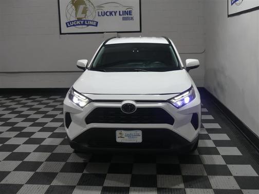 White 2022 Toyota RAV4 XLE